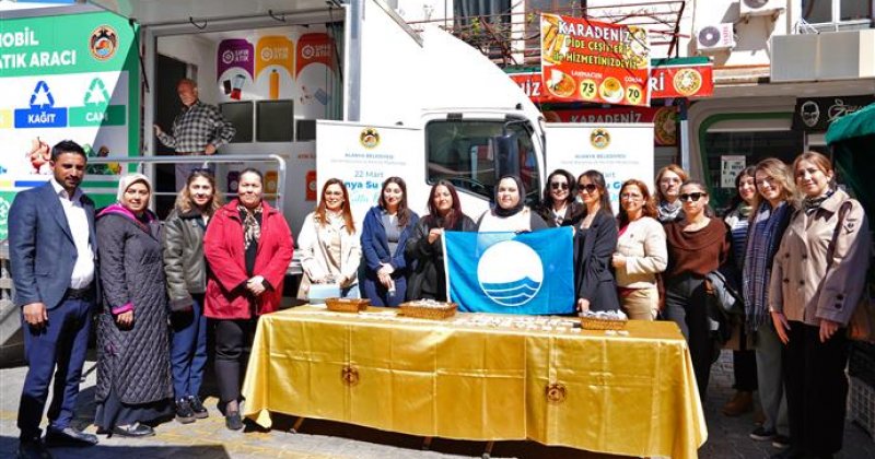 Alanya belediyesi dünya su günü'nde perlatör dağıttı