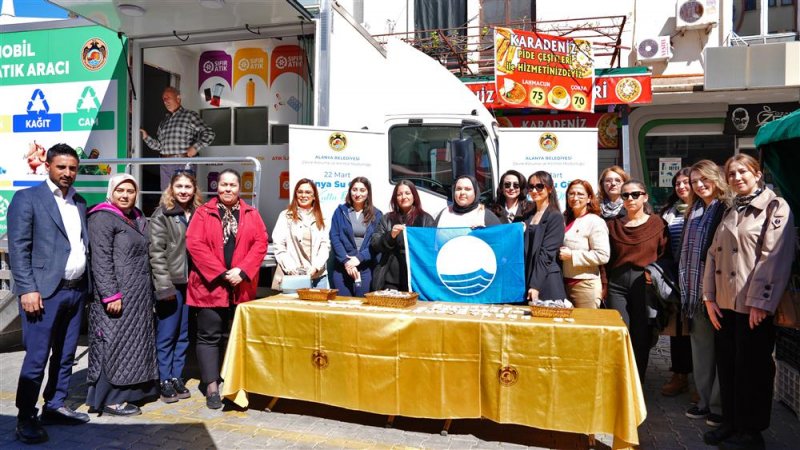Alanya belediyesi dünya su günü'nde perlatör dağıttı
