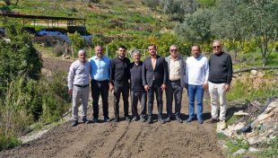 Alanya belediyesi'nden akdam’da atıl kalan o yola düzenleme