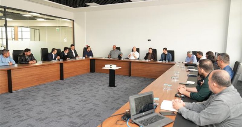 Alanya belediyesi’nden altyapı koordinasyon toplantısı