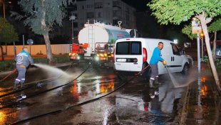 Alanya belediyesi’nden bayram öncesi temizlik