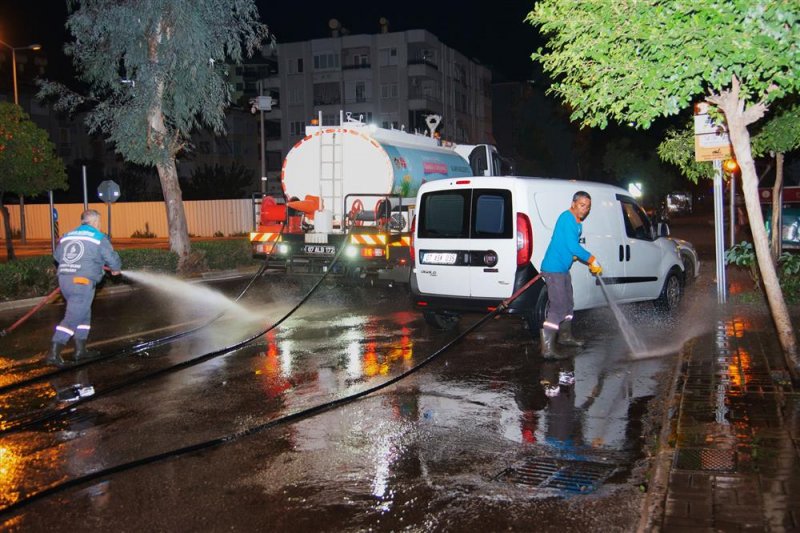 Alanya belediyesi’nden bayram öncesi temizlik