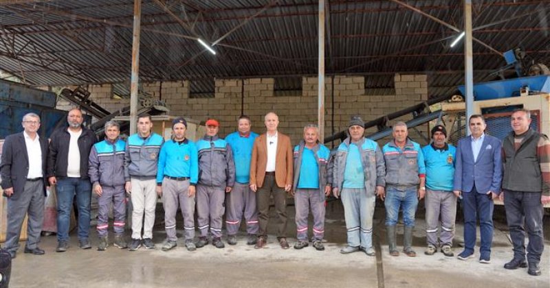 Alanya belediyesi'nden büyük tasarruf hamlesi: bordür/parke üretim tesisi yeniden hizmete başladı