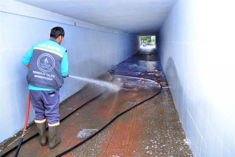 Alanya belediyesi'nden turizm sezonu hazırlığı