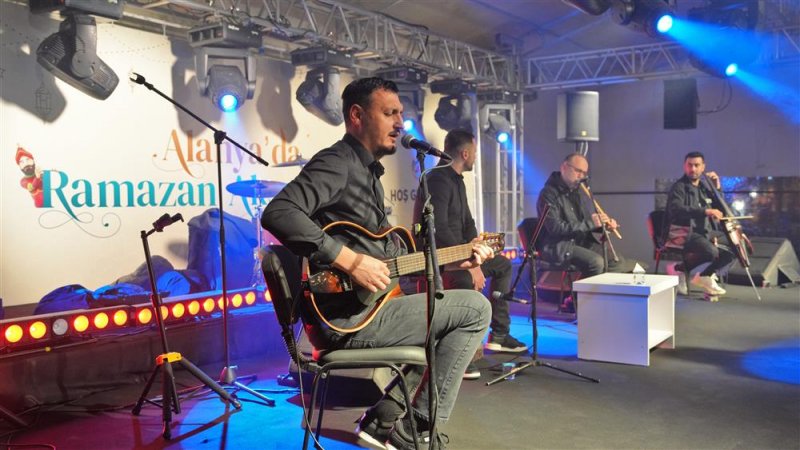 Alanya’da ramazan akşamları coşkuyla başladı