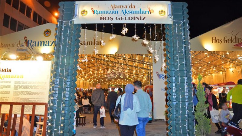 Alanya’da ramazan akşamları’na muhteşem final