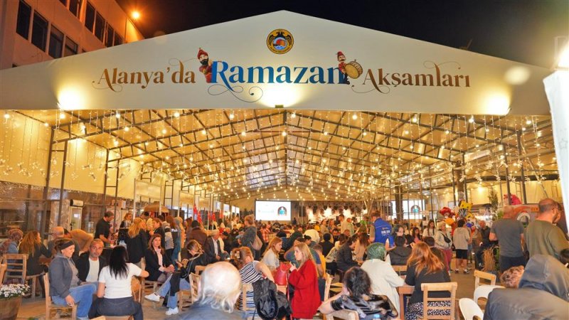 Alanya’da ramazan akşamları’na muhteşem final