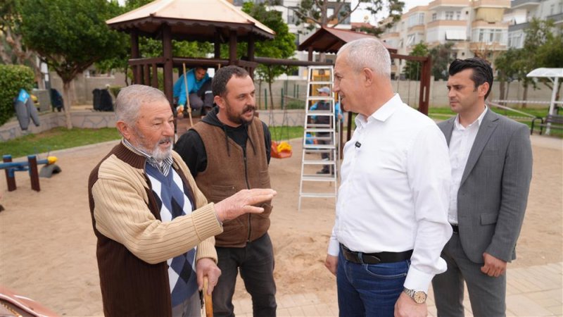 Başkan özçelik: parklarımızı modern ve güvenli hale getiriyoruz