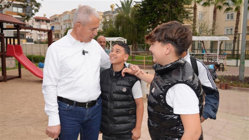 Başkan özçelik: parklarımızı modern ve güvenli hale getiriyoruz
