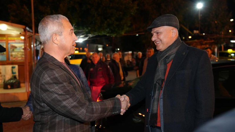 Başkan özçelik taksici esnafıyla buluştu &quot;taksilerle ilgili düzenlemeler yapacağız&quot;