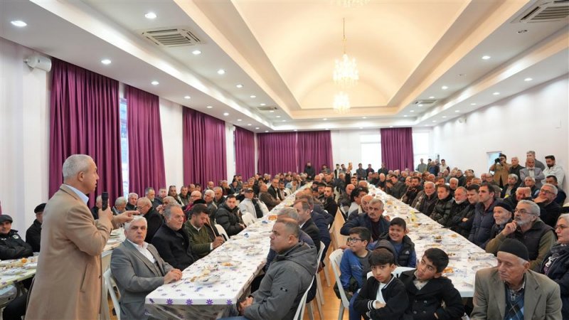 Başkan özçelik toslak’ta vatandaşlarla buluştu
