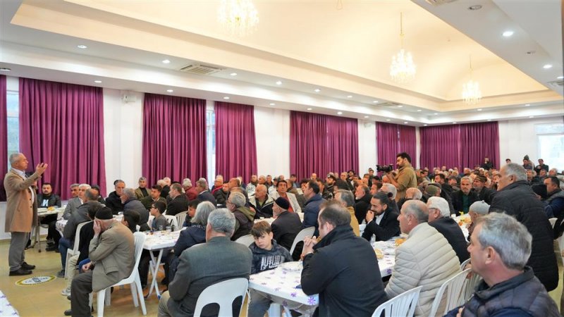 Başkan özçelik toslak’ta vatandaşlarla buluştu