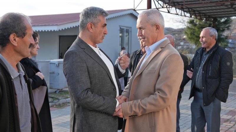 Başkan özçelik toslak’ta vatandaşlarla buluştu