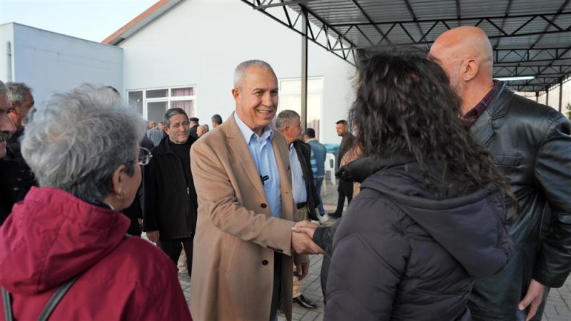 Başkan özçelik toslak’ta vatandaşlarla buluştu