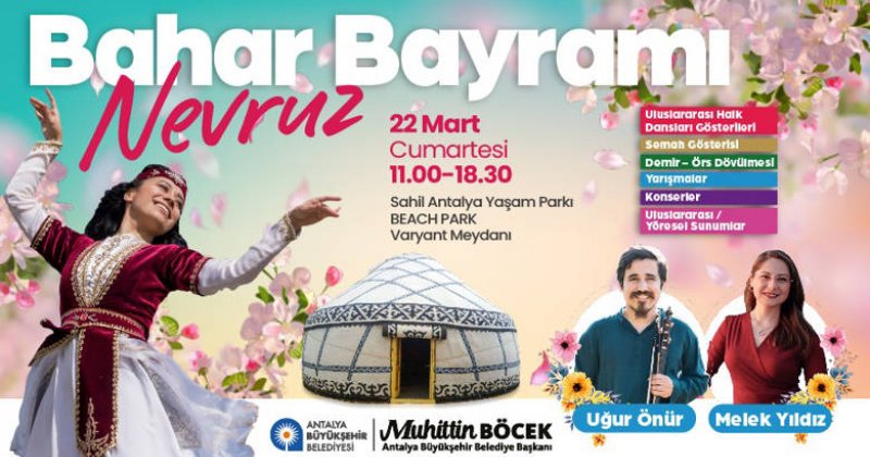 Büyükşehir Belediyesi Nevruz’u Kutlayacak