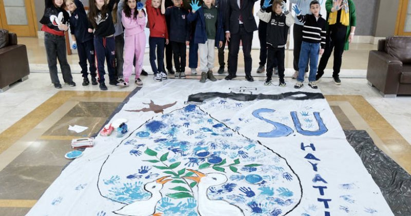 Dünya Su Günü’nde Öğrencilere Suyun Önemi Anlatıldı
