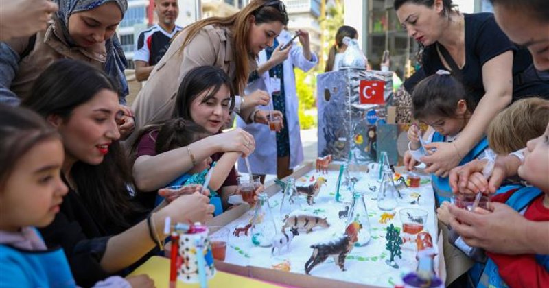 Küçük mucitler bilim şenliği'nde buluştu