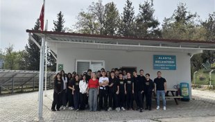 Lise öğrencilerden ges’e eğitim ziyareti
