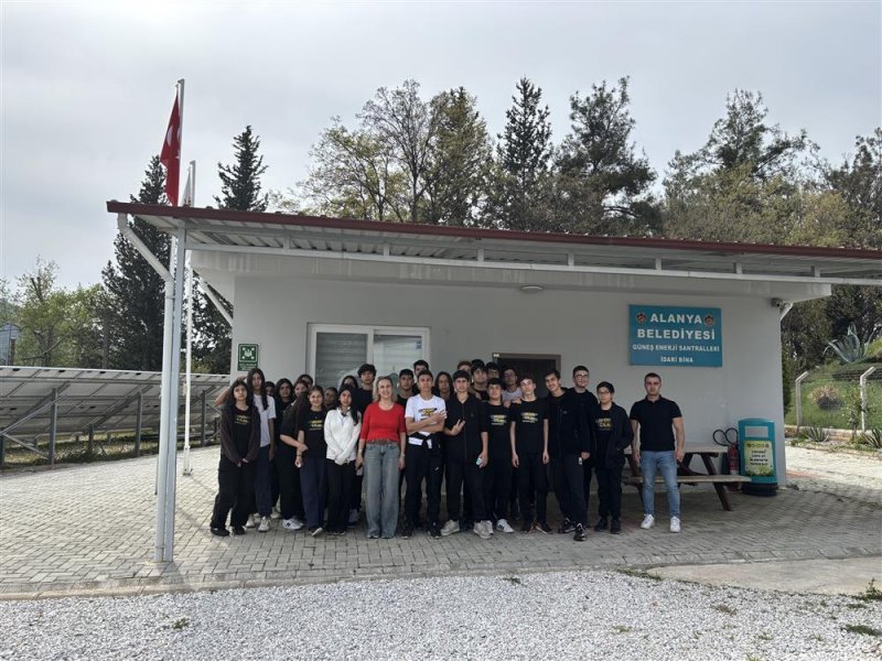 Lise öğrencilerden ges’e eğitim ziyareti