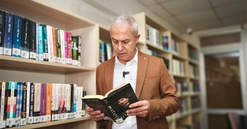 Mahmutlar kütüphanesi yeni yerinde hizmete başladı