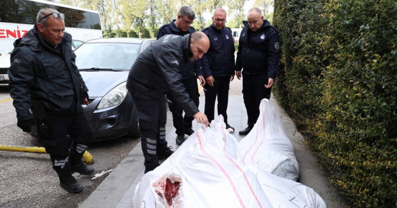Otobüsle Gönderilen Bir Buçuk Ton Ciğere El Kondu
