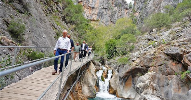 Sapadere kanyonu tekrar turizme kazandırılıyor