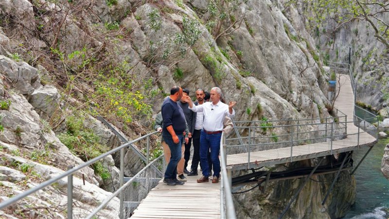 Sapadere kanyonu tekrar turizme kazandırılıyor