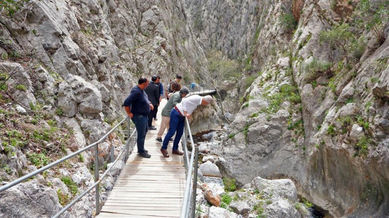 Sapadere kanyonu tekrar turizme kazandırılıyor