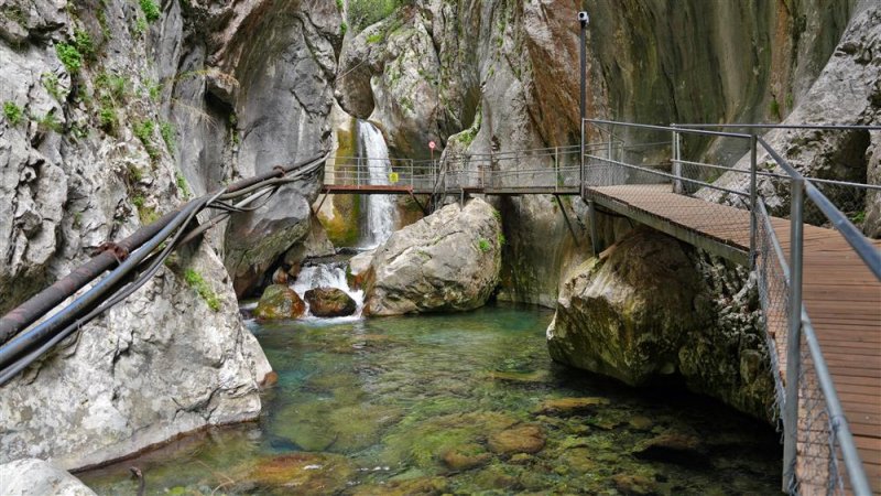 Sapadere kanyonu tekrar turizme kazandırılıyor