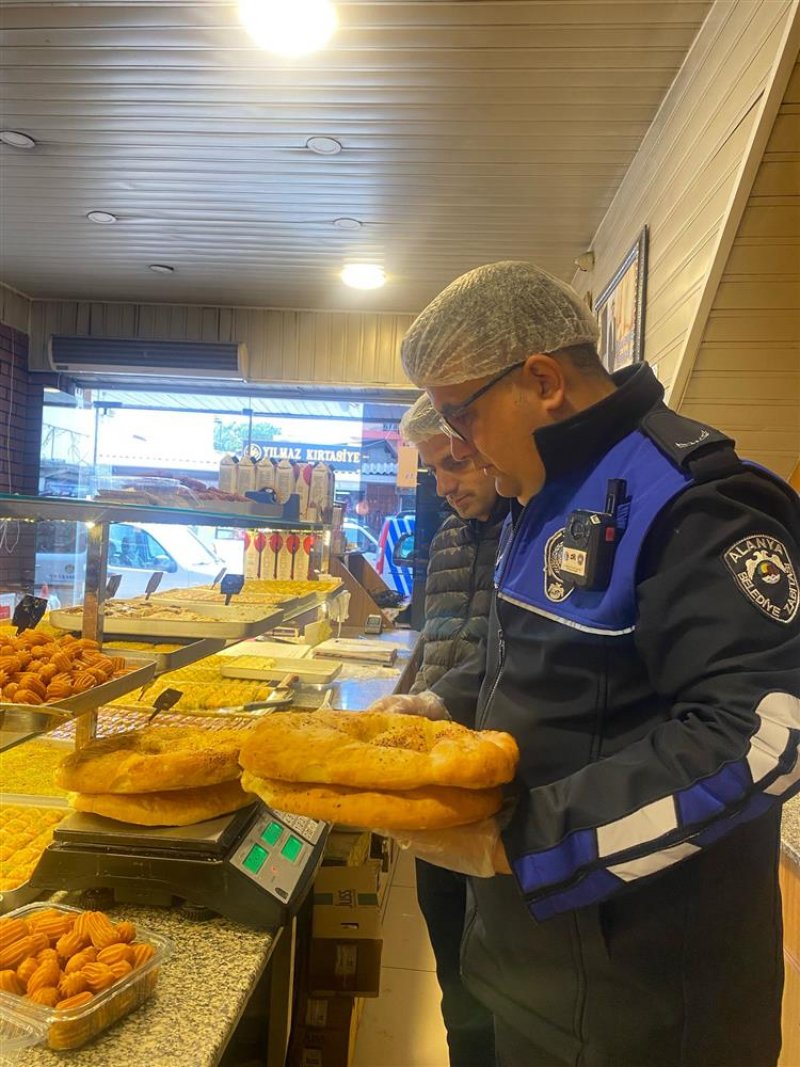 Zabıta gıda ve hijyen ekiplerinden ramazan denetimi
