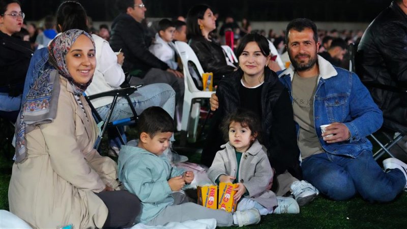 Açık hava sinema festivali sona erdi