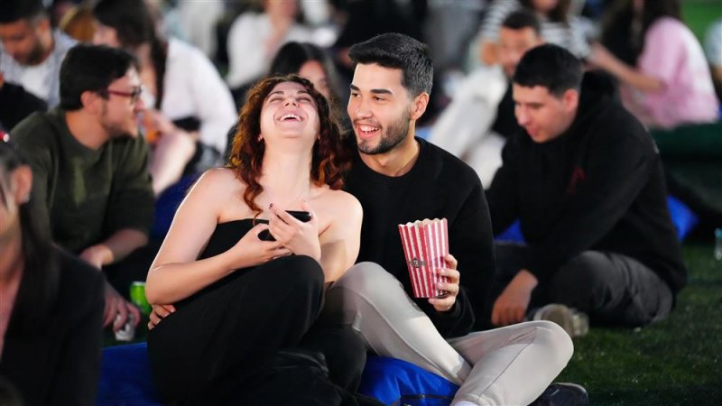 Açık hava sinema festivali sona erdi