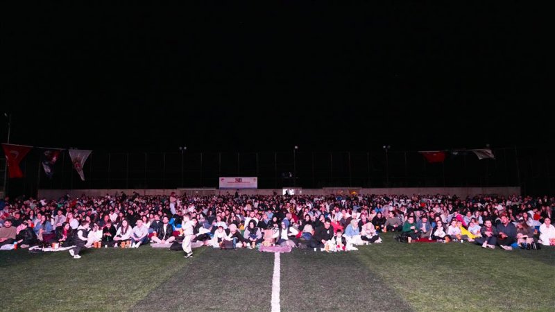 Açık hava sinema festivali sona erdi