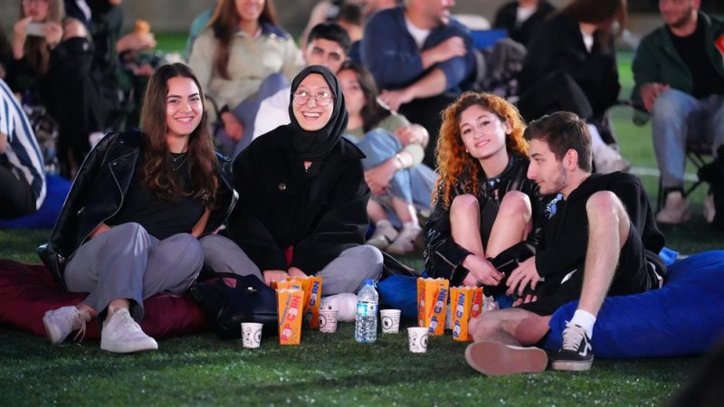 Açık hava sinema festivali sona erdi