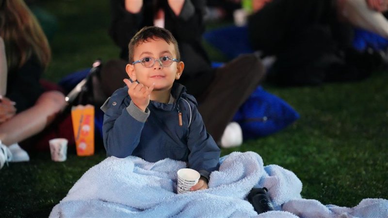 Açık hava sinema festivali sona erdi