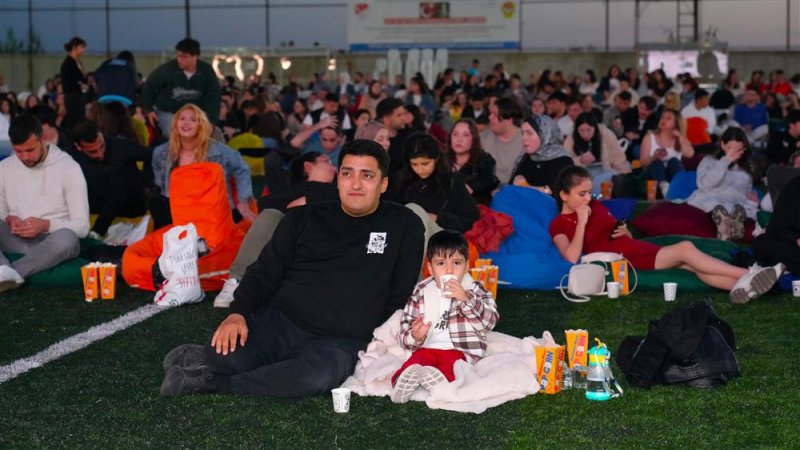 Açık hava sinema festivali sona erdi
