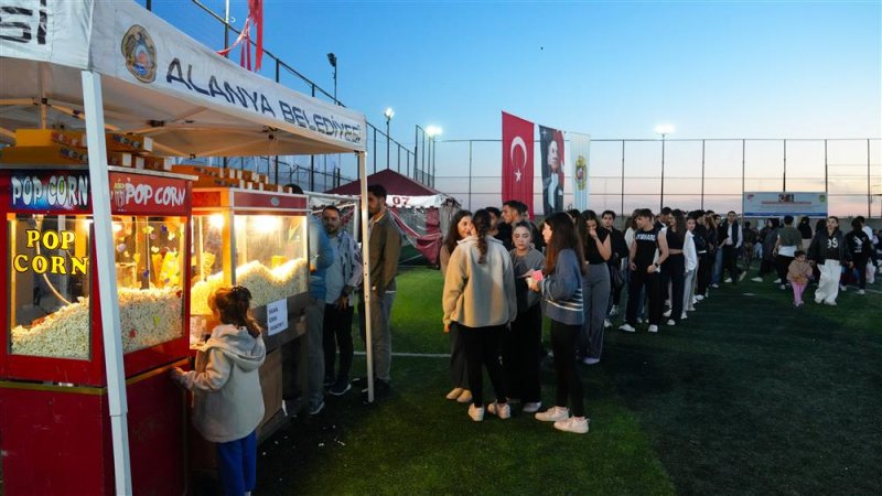 Açık hava sinema festivali sona erdi