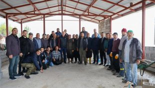 Akçatı’da imece usulüyle büyük hizmet