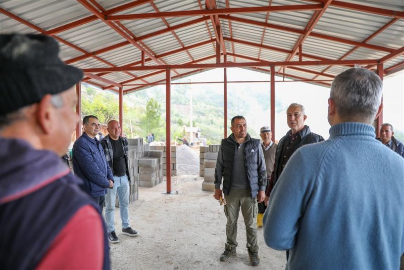 Akçatı’da imece usulüyle büyük hizmet