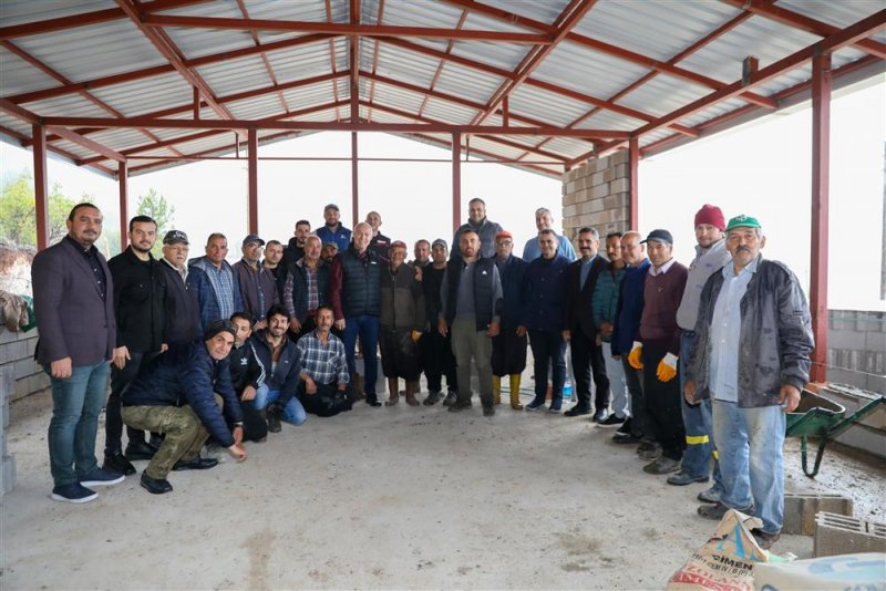 Akçatı’da imece usulüyle büyük hizmet
