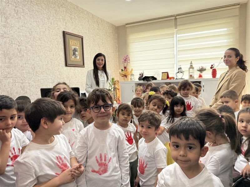 Alanya belediyesi hanife cebeci kreş ve çocuk akademisi’nden engelli farkındalığına yönelik ziyaret