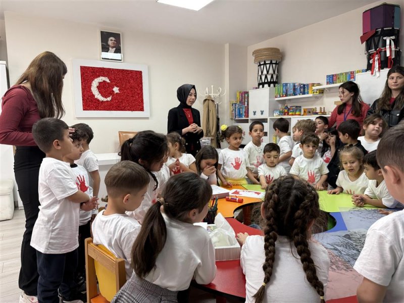 Alanya belediyesi hanife cebeci kreş ve çocuk akademisi’nden engelli farkındalığına yönelik ziyaret