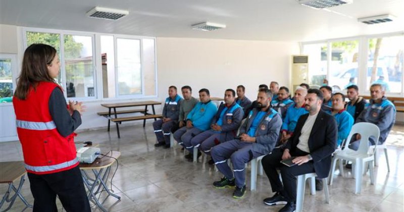 Alanya belediyesi kurum içi eğitimlerine devam ediyor