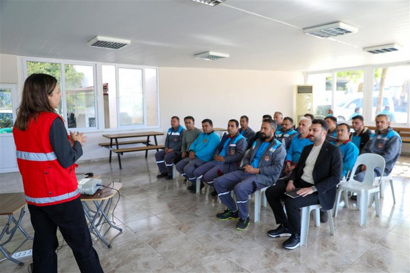 Alanya belediyesi kurum içi eğitimlerine devam ediyor