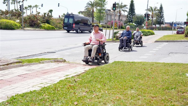 Alanya belediyesi’nden erişilebilir kent için örnek çalışma