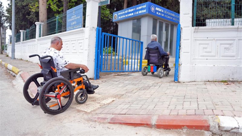 Alanya belediyesi’nden erişilebilir kent için örnek çalışma
