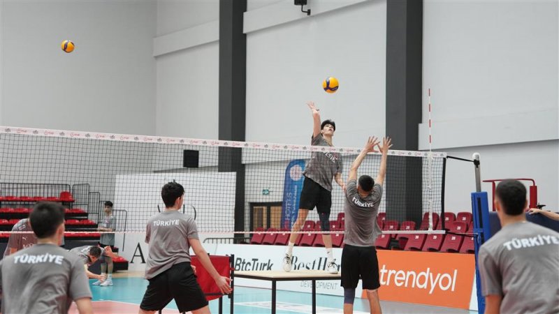 Alanya, u19 erkek milli voleybol takımı’nı ağırlıyor