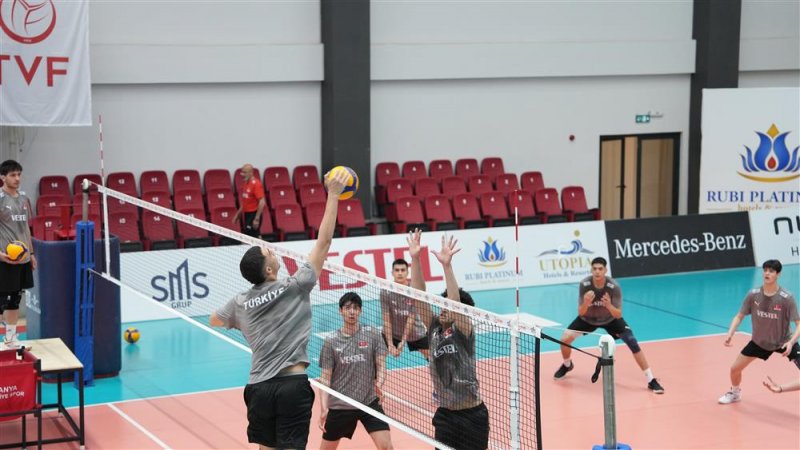 Alanya, u19 erkek milli voleybol takımı’nı ağırlıyor