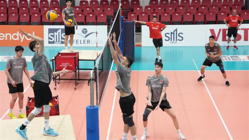 Alanya, u19 erkek milli voleybol takımı’nı ağırlıyor