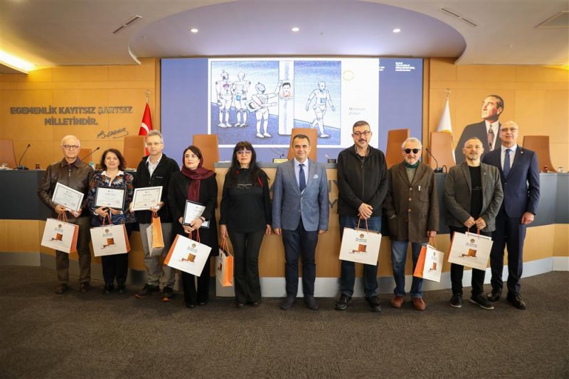 Alanya uluslararası karikatür yarışması 17 yıl aradan sonra yeniden hayat buldu